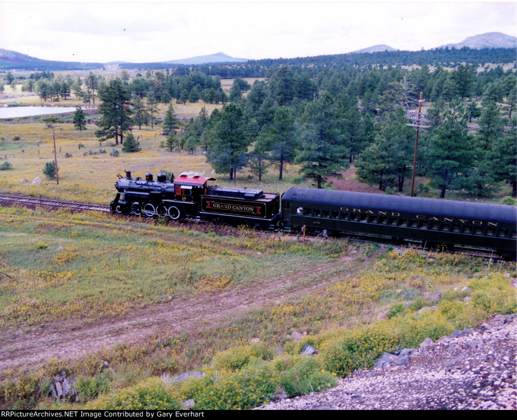 GCRY 2-8-0 #18 - Grand Canyon Rwy